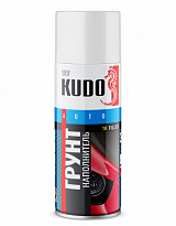 KUDO KU-2204 Грунт-наполнитель 1K автомобильный акриловый белый 520мл 1/6шт